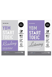 Combo YBM TOEIC Start Reading + YBM TOEIC Start Listening