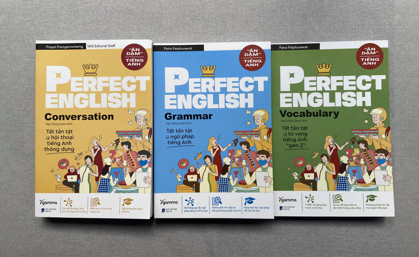 Ăn dặm tiếng Anh - Perfect English: Sách tiếng Anh đẹp như truyện tranh