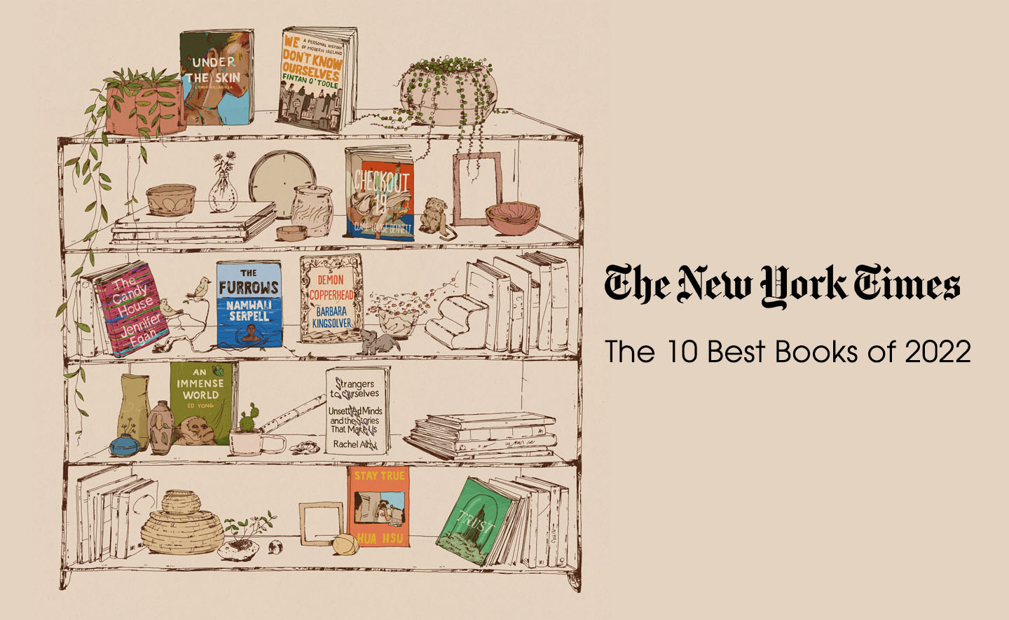 The New York Times vừa công bố 10 cuốn sách hay nhất năm 2022!