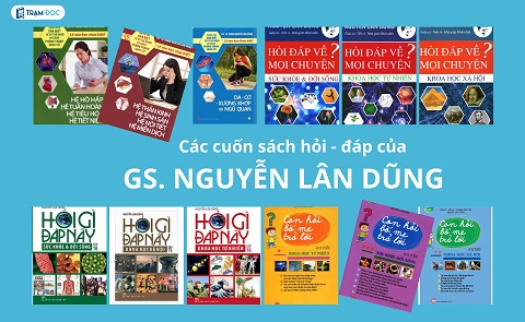 4 bộ sách hỏi - đáp của GS Nguyễn Lân Dũng
