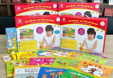 Ra mắt bộ sách bút công nghệ kỹ thuật số “Bút chấm đọc - Học tiếng Anh Tân Việt”