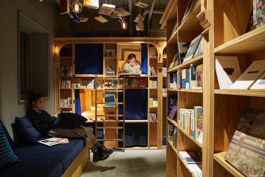 Chiêm ngưỡng khách sạn dành riêng cho Mọt sách tại Nhật Bản
