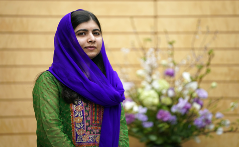 10 trích dẫn truyền cảm hứng của Malala Yousafzai - người đạt giải Nobel Hòa Bình trẻ nhất trong lịch sử.