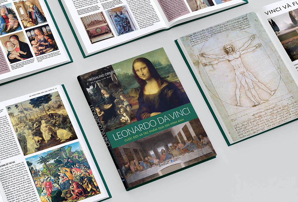 Thuật lại Cuộc đời và Sự nghiệp qua cuốn sách mới nhất Leonardo Da Vinci - Cuộc đời và tác phẩm qua 500 hình ảnh