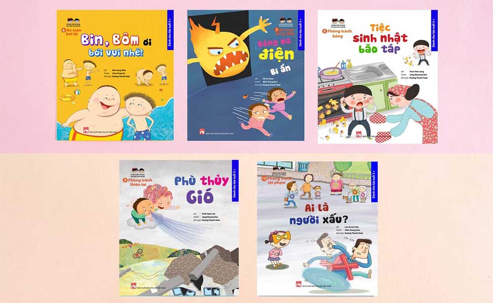 Những cuốn sách hướng dẫn kỹ năng an toàn cho trẻ
