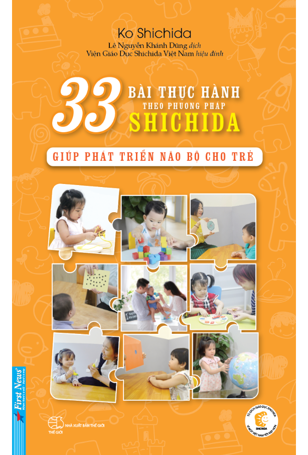 33 Bài Thực Hành Theo Phương Pháp Shichida - Giúp Phát Triển Não Bộ Cho Trẻ