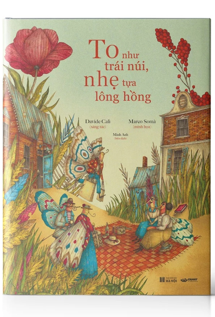 To như trái núi nhẹ tựa lông hồng