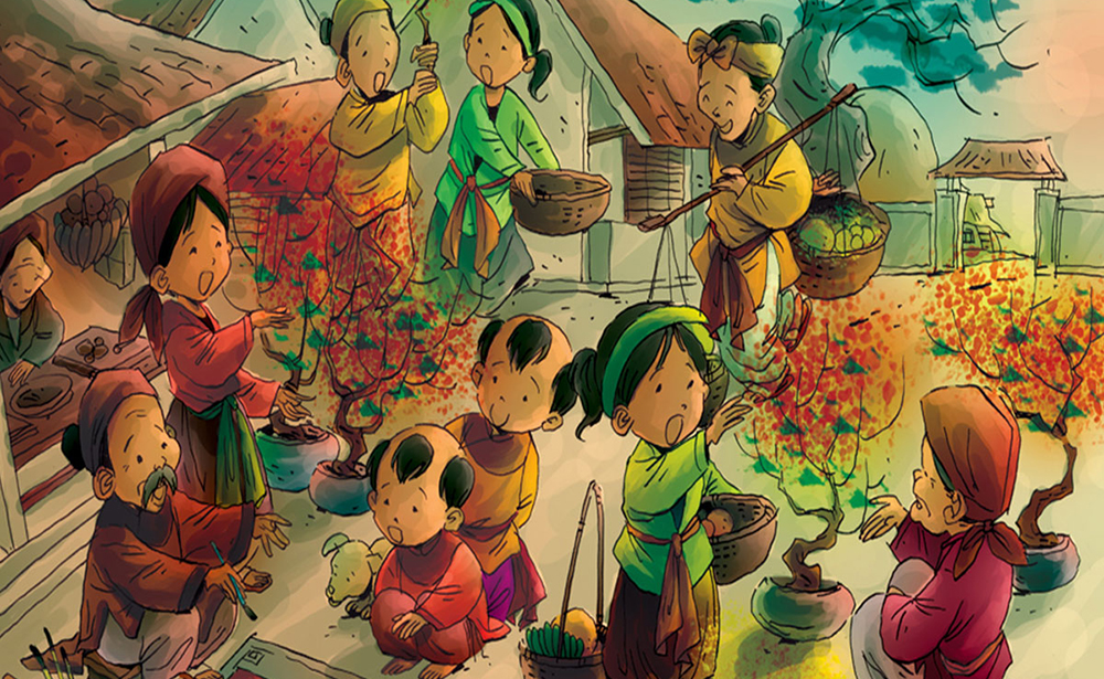 Tết Đoàn Viên: Phong vị Tết Hà Nội xưa trong văn Vũ Bằng và Thạch Lam