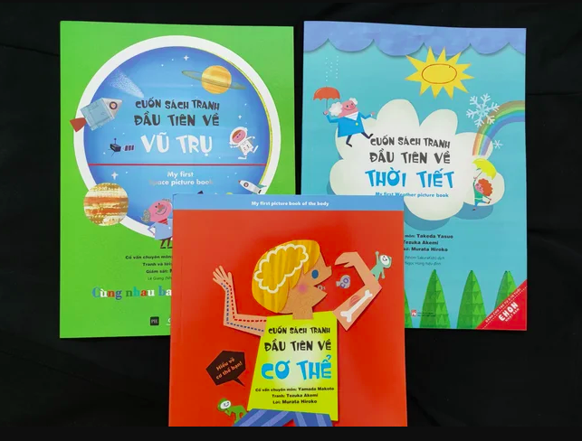 Bộ sách tranh khoa học cho trẻ
