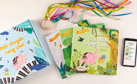 Đa dạng dòng sách tương tác cho thiếu nhi