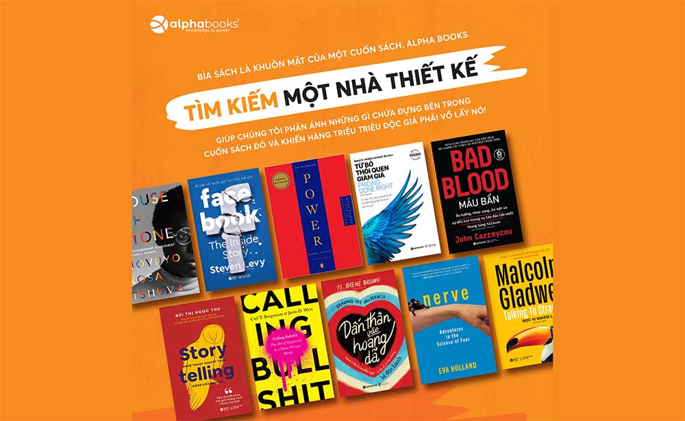 ALPHA BOOKS TUYỂN DỤNG NHÂN VIÊN THIẾT KẾ