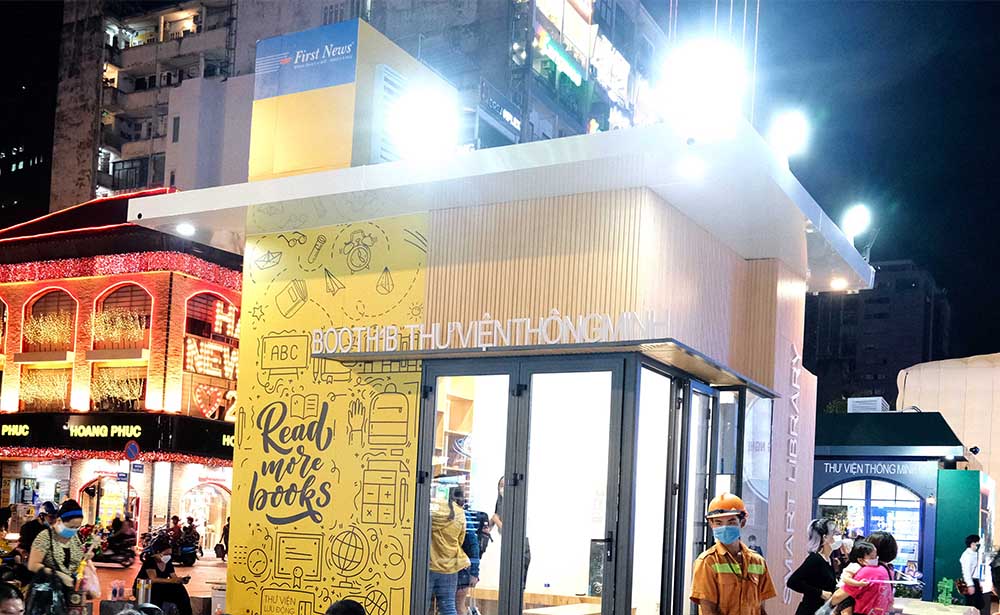 “Booth Thư viện thông minh” – Khi văn hoá đọc truyền thống và hiện đại giao thoa 
