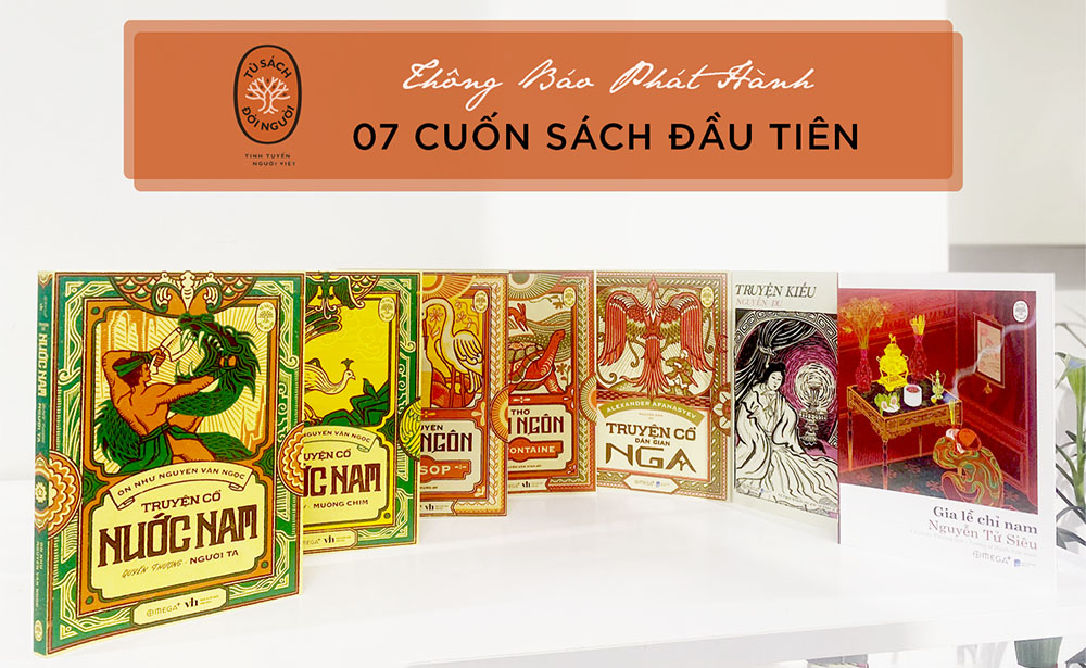 7 cuốn sách đầu tiên của TỦ SÁCH ĐỜI NGƯỜI