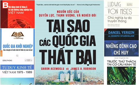 8 tựa sách Kinh tế được trao giải Sách Hay 2011-2015