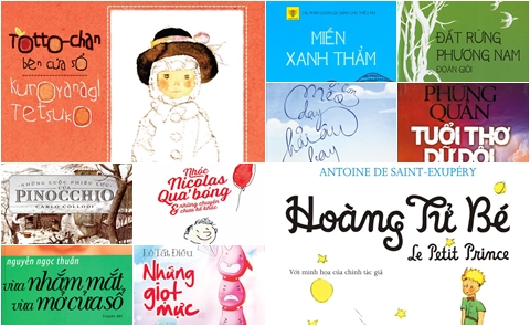 10 tác phẩm dành cho thiếu nhi được trao giải Sách Hay 2011-2015
