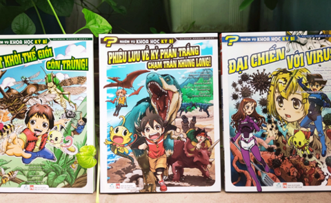 Khám phá khoa học qua những cuốn manga