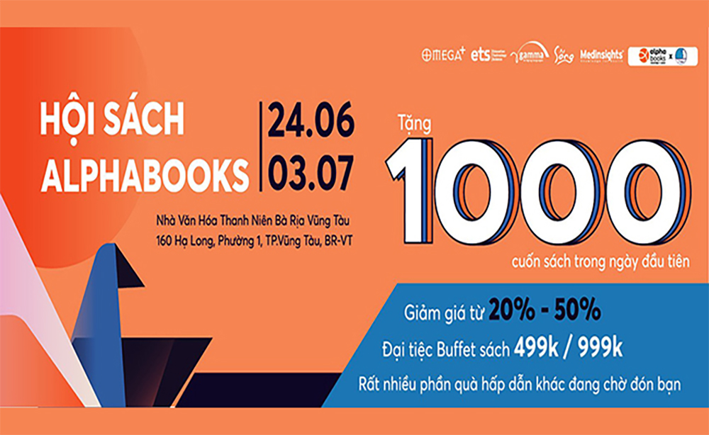 Hội Sách ALPHABOOKS TP. Vũng Tàu