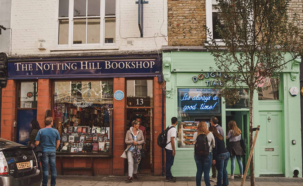 THE NOTTING HILL BOOKSHOP – Hiệu sách của những câu chuyện tình lãng mạn