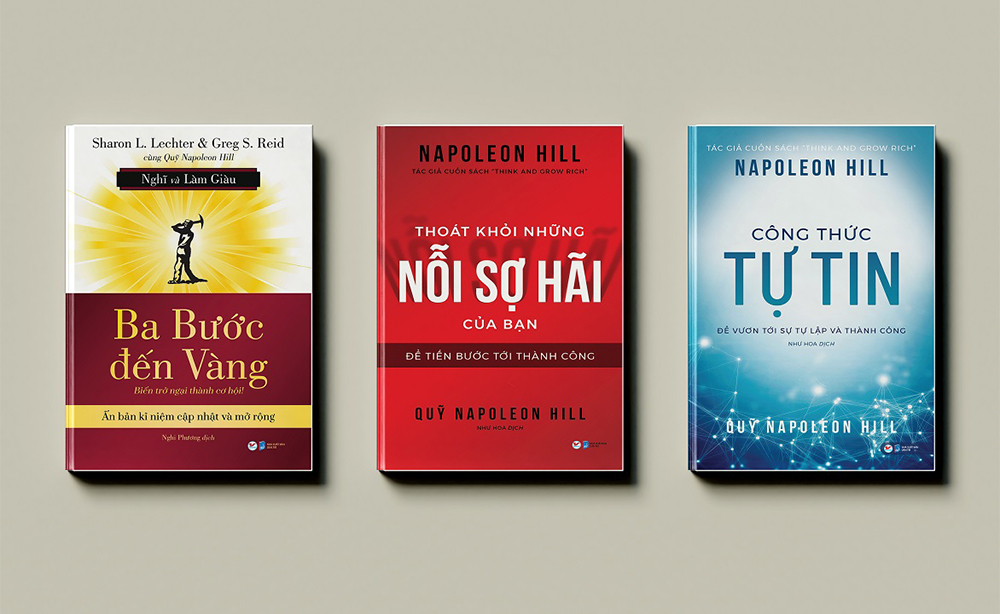 Bộ sách khai phá sức mạnh tinh thần để đi tới thành công của Napoleon Hill