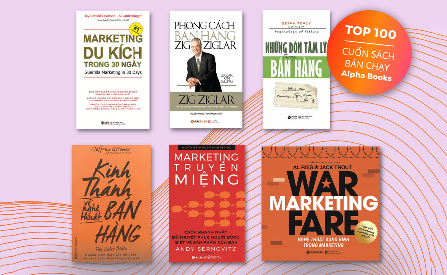 Top sách Marketing và bán hàng “huyền thoại” dành cho mọi cá nhân, doanh nghiệp