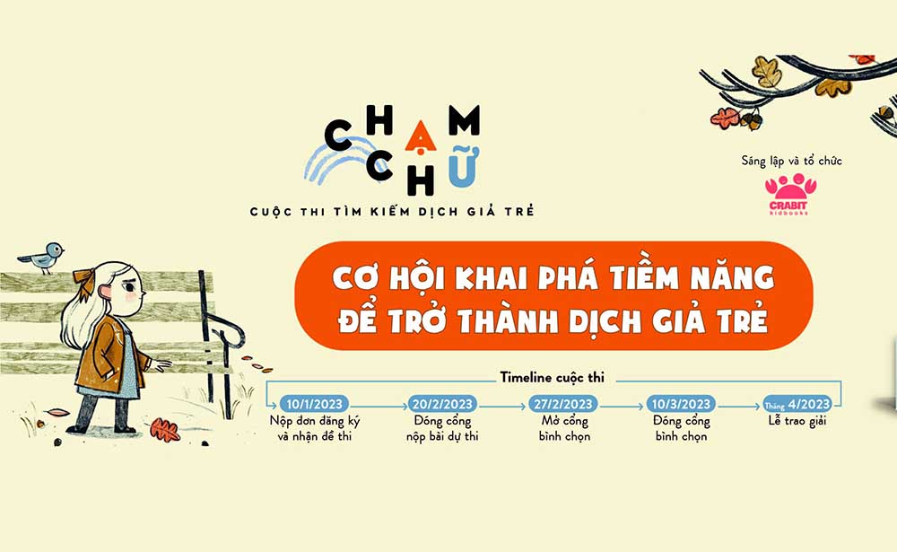 CHẠM CHỮ - Cuộc thi tìm kiếm dịch giả trẻ 2023