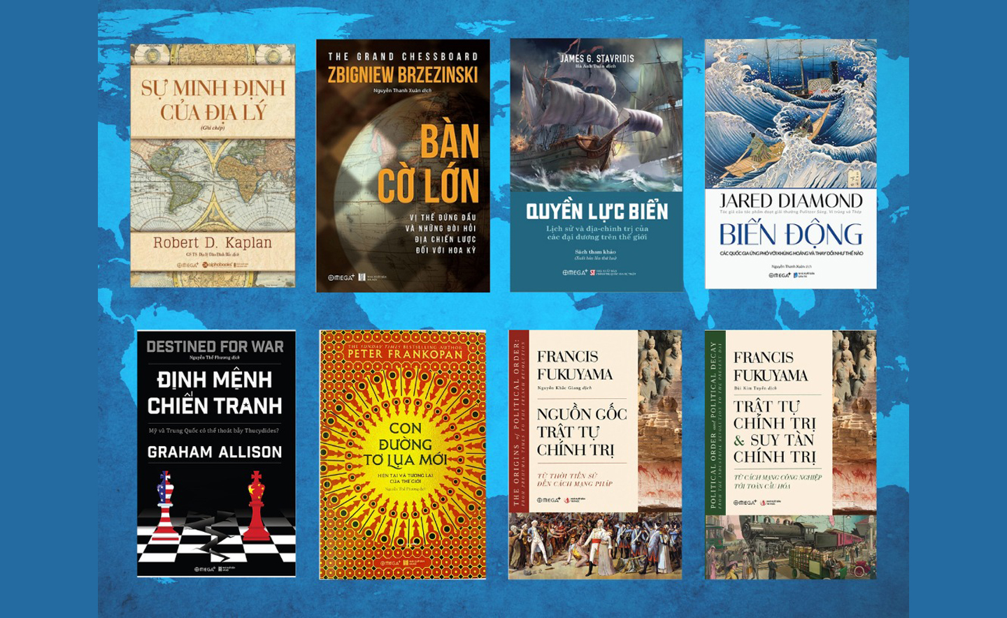 TOP 8 cuốn sách về địa chính trị nhất định phải đọc nếu bạn yêu thích dòng sách tinh hoa