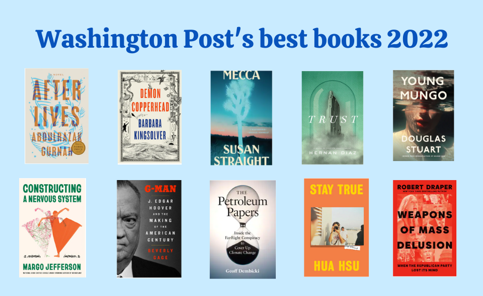 10 cuốn sách hay nhất năm 2022 theo Washington Post