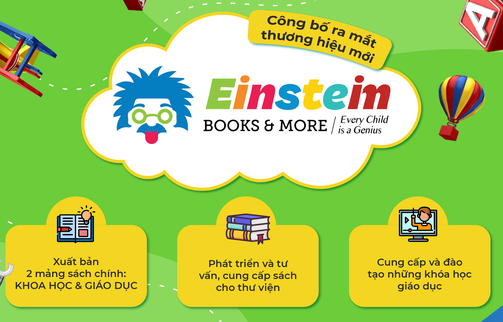 Lễ công bố thương hiệu sách Einstein Books & More và Tọa đàm