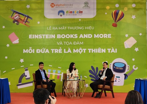 Ra mắt thương hiệu sách chuyên về khoa giáo Einstein Books & More và Tọa đàm