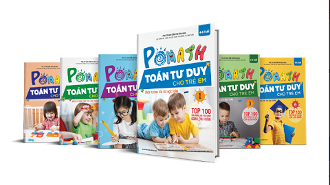 Bộ sách toán Pomath phát triển tư duy của trẻ