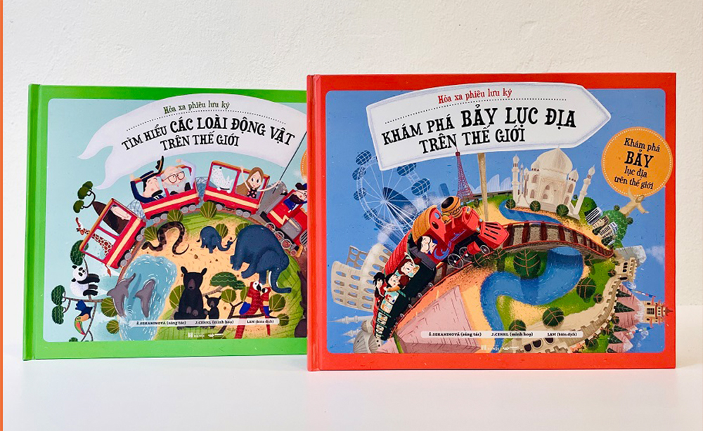 Sách Bản Đồ Lật Mở Khổng Lồ - Đưa Trẻ Chu Du Vòng Quanh Bảy Lục Địa