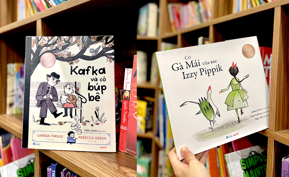 Phát hành 2 cuốn sách thiếu nhi của độc giả Nhí từ cuộc thi Chạm Chữ