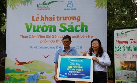 Vườn sách trong Thảo cầm viên Sài gòn: Địa chỉ hấp dẫn mới dành cho thiếu nhi