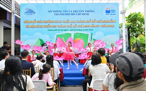 Nhiều hoạt động hấp dẫn tại Hội sách thiếu nhi TP HCM 2023
