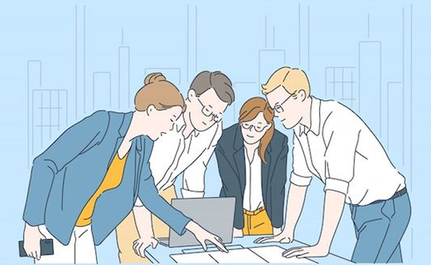 Làm việc nhóm mà