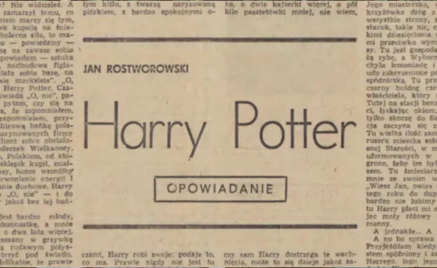 J.K. Rowling không phải là tác giả đầu tiên tạo ra nhân vật có tên “Harry Potter”