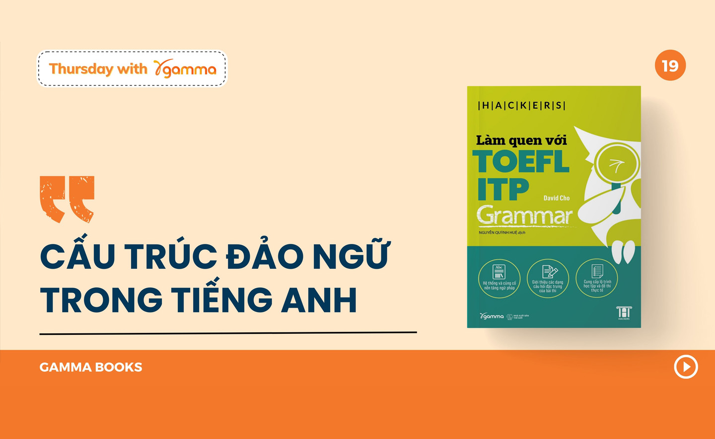 Cấu trúc đảo ngữ trong tiếng Anh