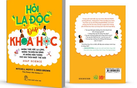 Hỏi LẠ ĐỘC- đáp KHOA HỌC: cuốn sách khoa học thú vị