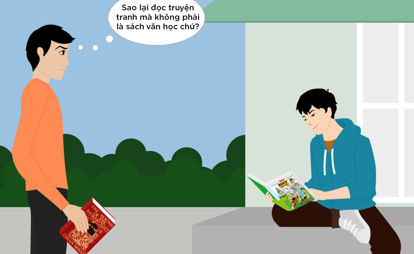 Việc đọc sách gì có thực sự phản ánh con người chúng ta?