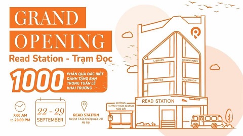 Ra mắt Read Station - Books Coffee & Library