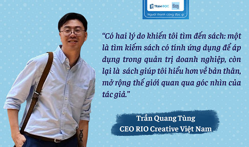 5 cuốn sách yêu thích của CEO RIO Creative Việt Nam Trần Quang Tùng