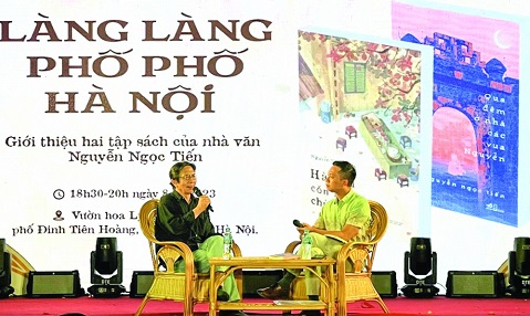 Ra mắt hai cuốn sách của nhà văn Nguyễn Ngọc Tiến