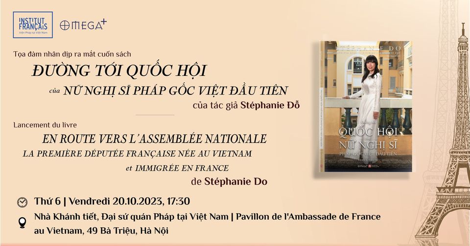 Ra mắt cuốn sách “Đường tới Quốc hội của nữ Nghị sĩ Pháp gốc Việt đầu tiên”