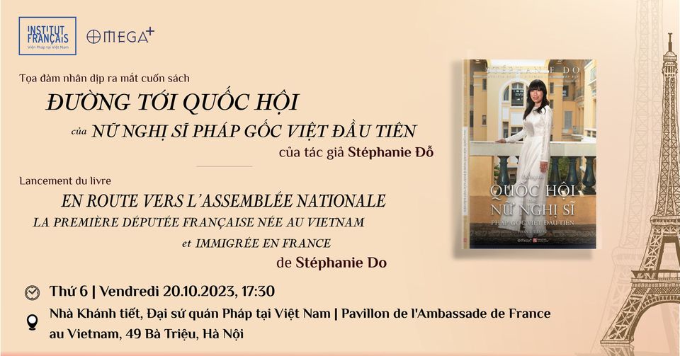 Ra mắt cuốn sách “Đường tới Quốc hội của nữ Nghị sĩ Pháp gốc Việt đầu tiên”