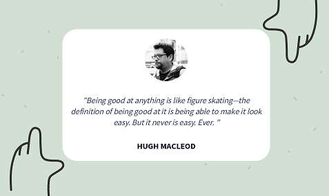 Nếu muốn sáng tạo hãy biết giữ nghề kiếm cơm