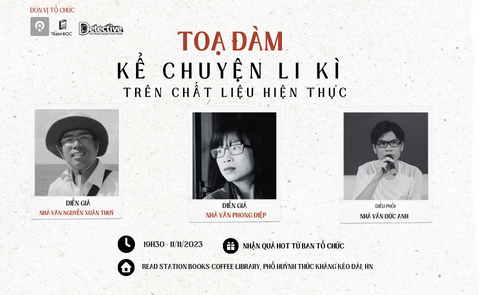 Đọc và viết cùng Read Station số 2: KỂ CHUYỆN LI KÌ TRÊN CHẤT LIỆU HIỆN THỰC