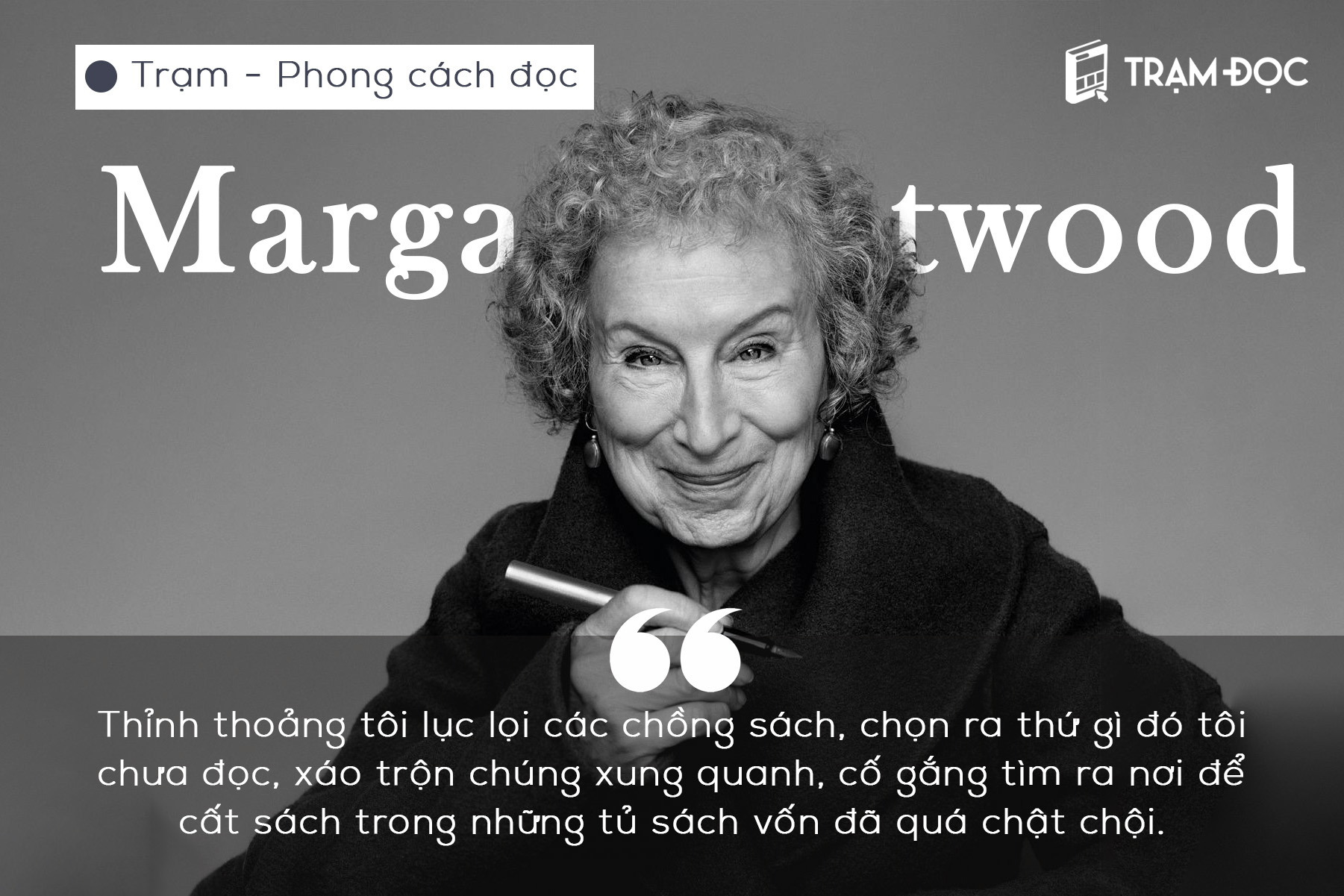 Niềm vui của việc đọc sách - Margaret Atwood