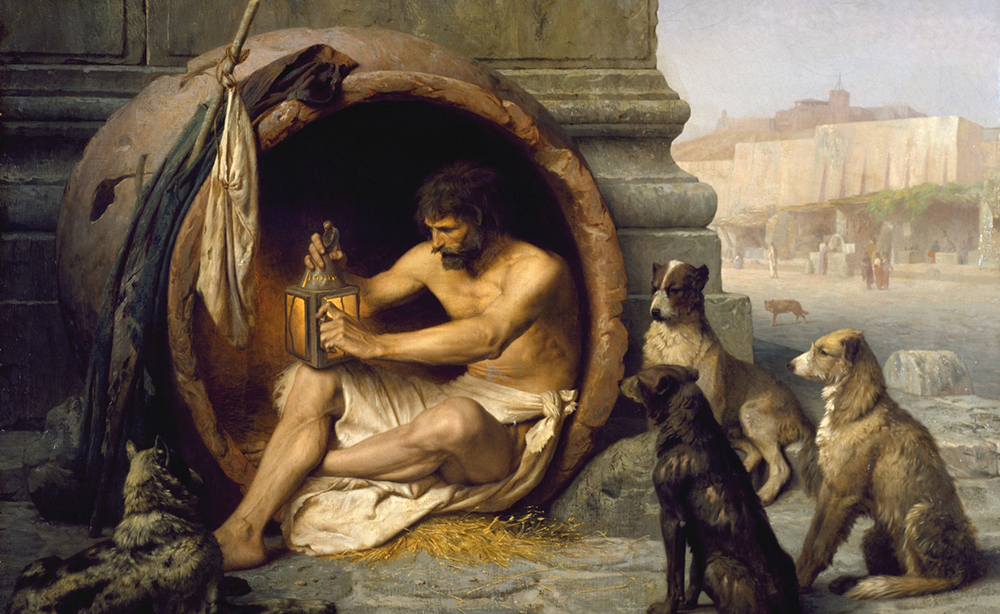 TRIẾT GIA DIOGENES - Người dám bật hết dân Athens, không ngán Plato và chẳng sợ Alexander Đại Đế  