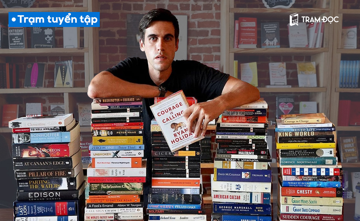 Tuyển tập sách của tác giả Ryan Holiday mà những ai thích triết học hiện đại không nên bỏ lỡ