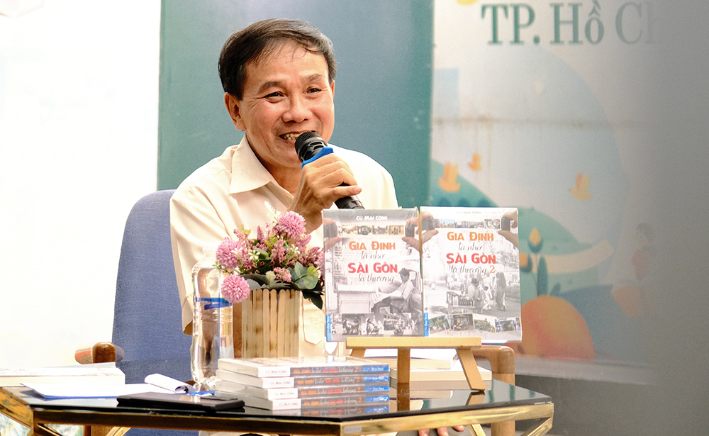 Nhìn lại những thước phim lịch sử của vùng đất Sài Gòn - Gia Định cùng tác giả Cù Mai Công